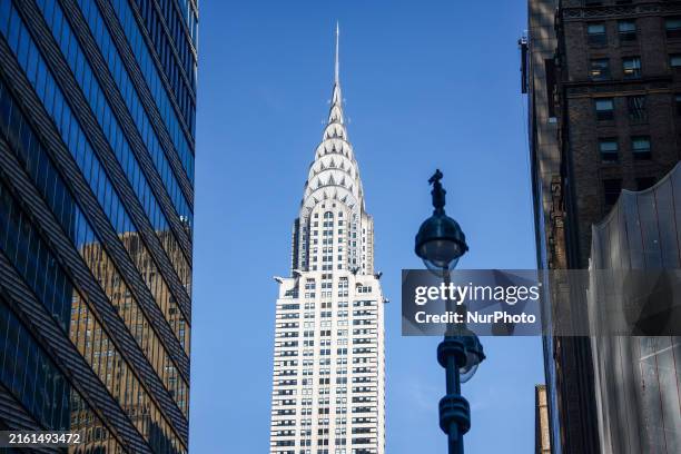 Chrysler Building in New York City, United States of America on July 5th, 2024.