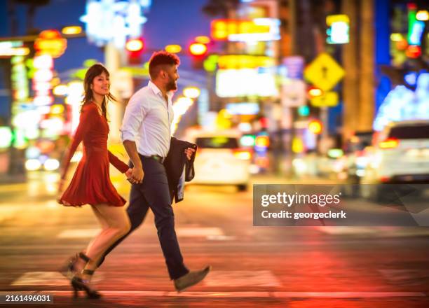 night out together in las vegas - romantic pics for her stock pictures, royalty-free photos & images