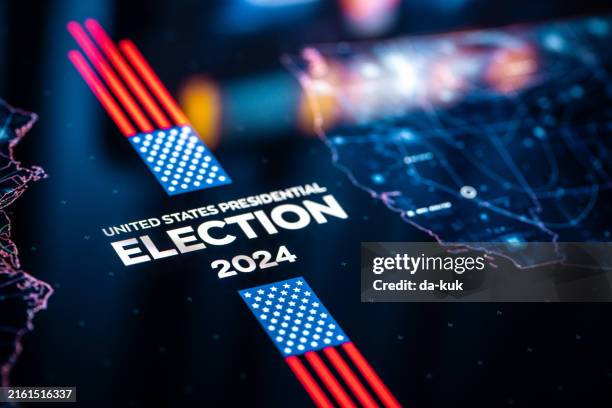vote 2024. us presidential election background. united states elections 2024 concept - presidentsverkiezing stockfoto's en -beelden