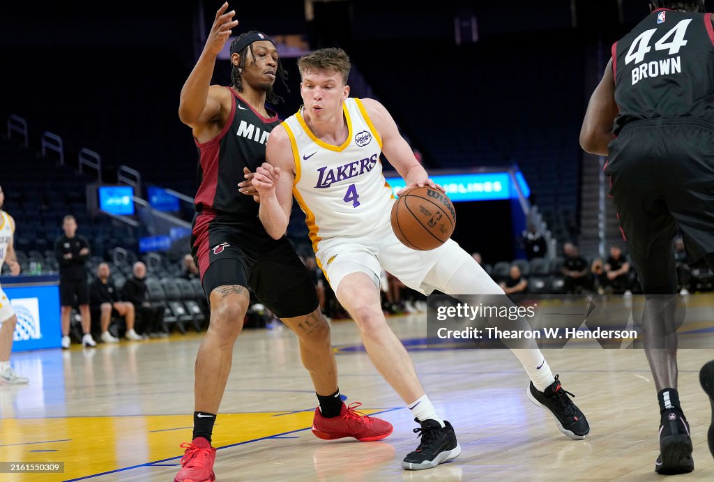 2024 California Classic - Miami Heat v Los Angeles Lakers