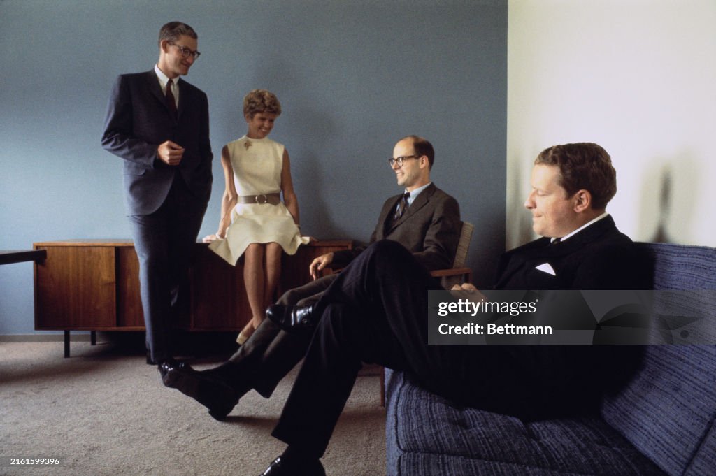 Nick Rockefeller Kids Children and in-laws of New York Governor Nelson Rockefeller pictured ...