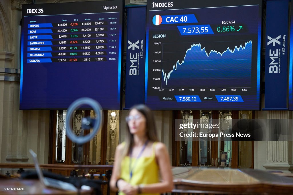 The Ibex 35 Conquers 11,100 Points At The Opening, Pending The Us Cpi