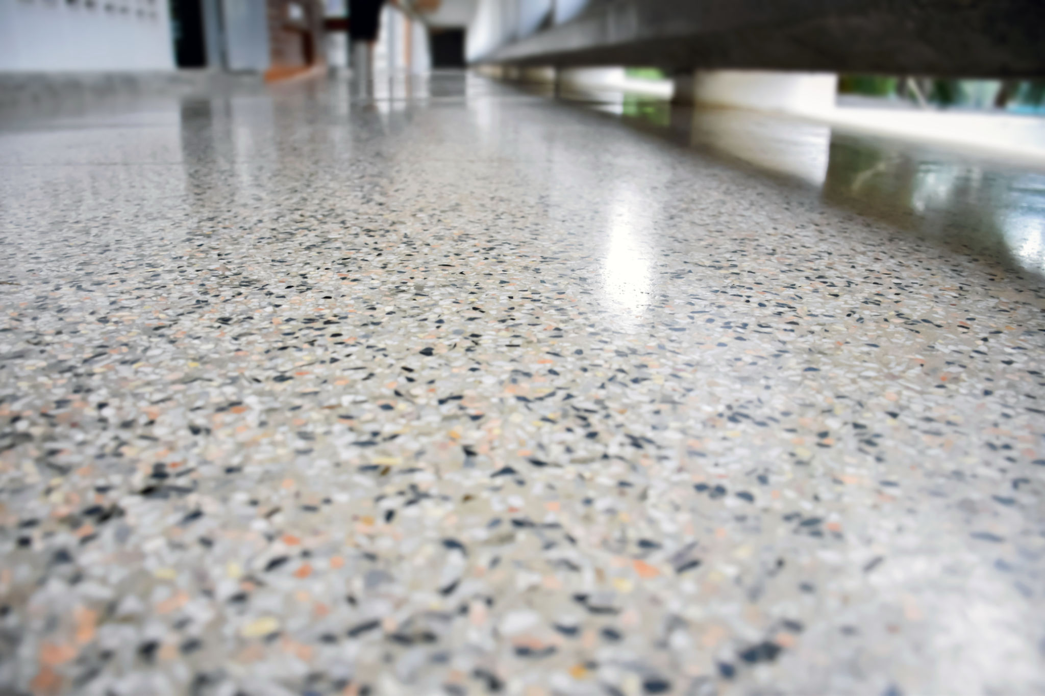 Terrazzo floor Terrazzo floor