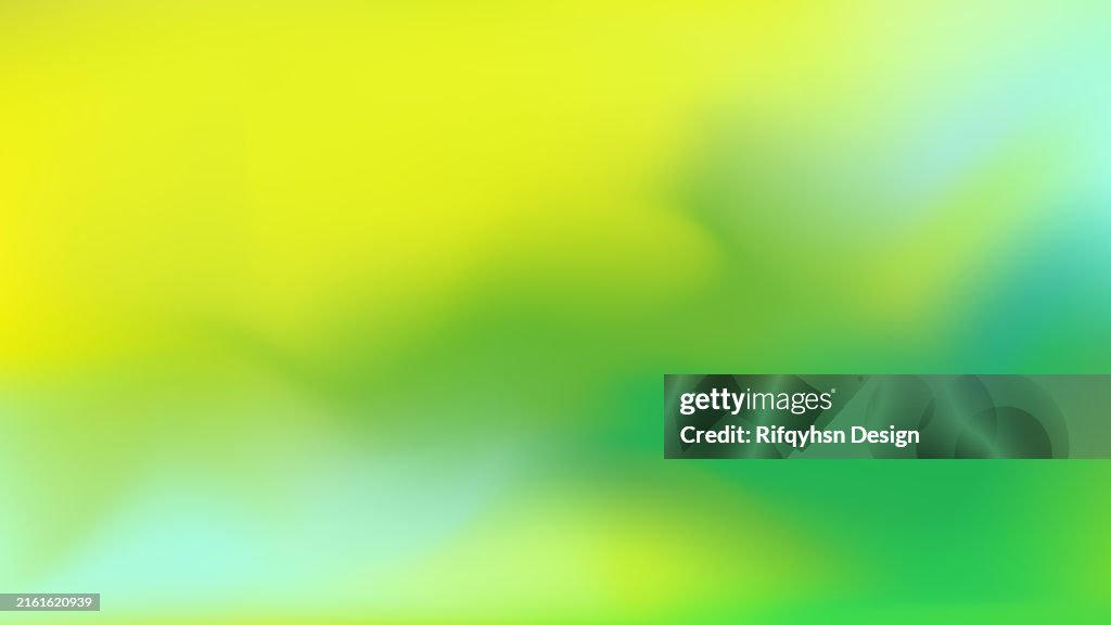 Blurred green colours nature fluid background