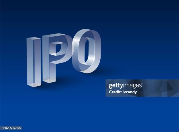 ipo - ipo stock stock illustrations