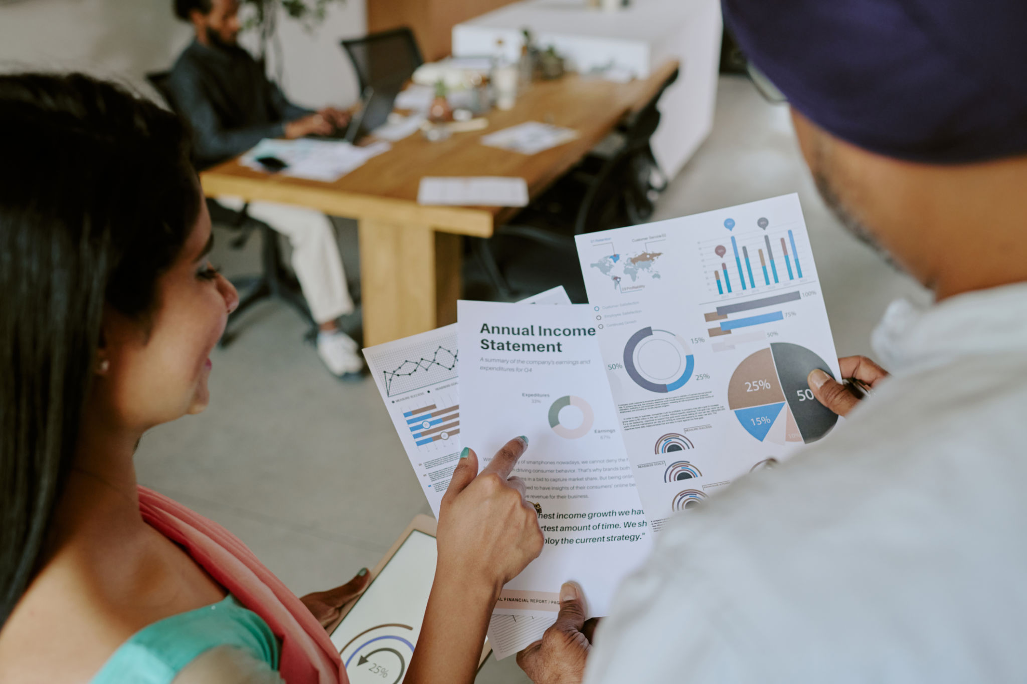Discussing Annual Income Statement Discussing Annual Income Statement