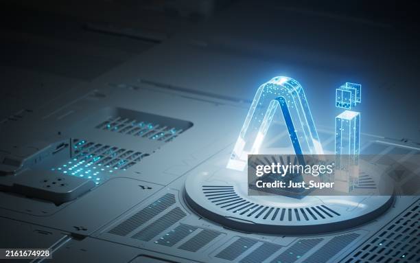 artificial intelligence machine learning large language model technology - large language model stockfoto's en -beelden