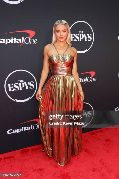 Livvy Dunne attends the 2024 ESPY Awards at Dolby Theatre on July 11, 2024 in Hollywood, California.