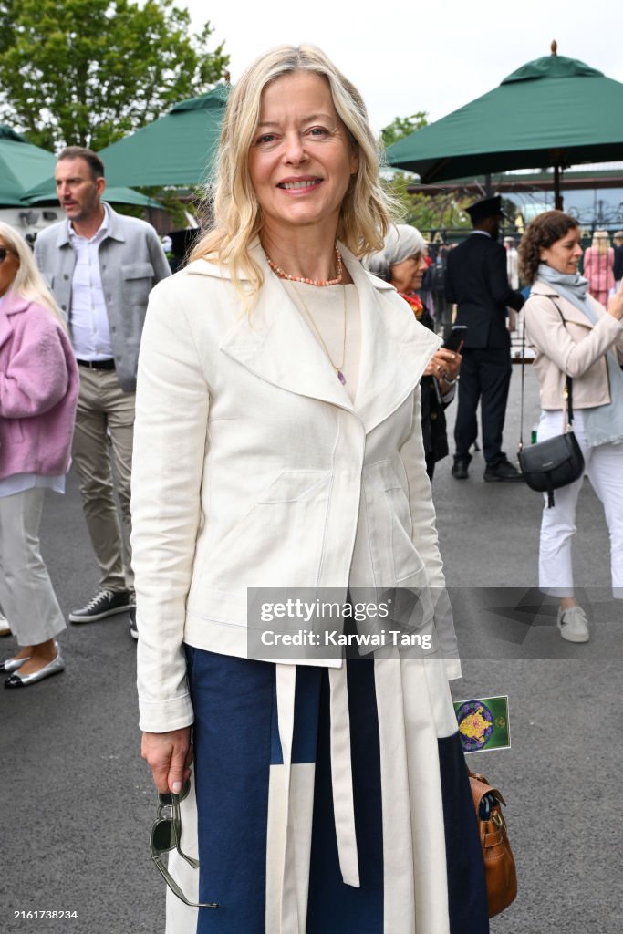 Celebrity Sightings At Wimbledon 2024 - Day 12