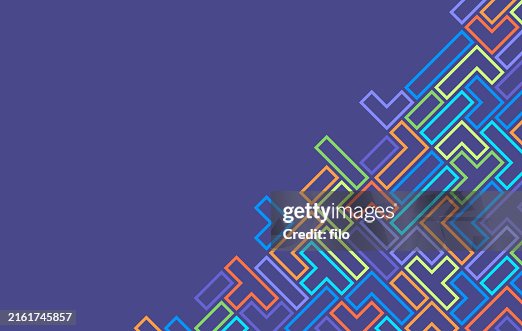 Modern Blocks Artificial Intelligence Building Logistics Abstract Background Modern Blocks Artificial Intelligence Building Logistics Abstract Background