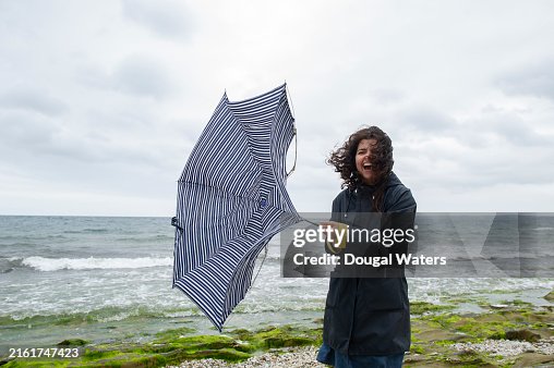 A windy day at the coast A windy day at the coast