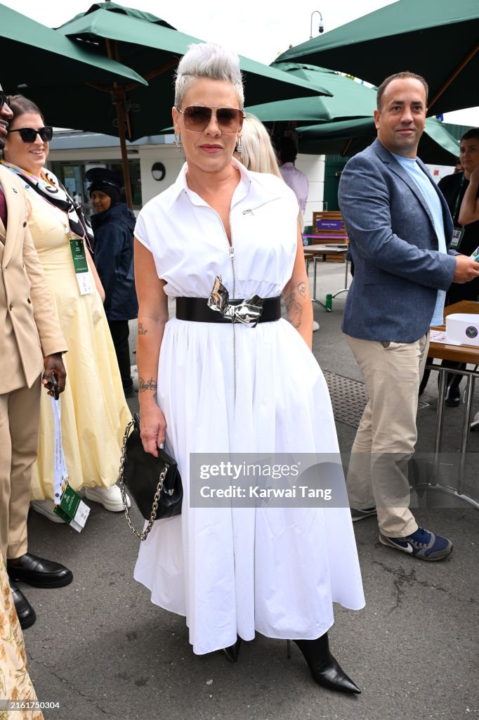 Celebrity Sightings At Wimbledon 2024 - Day 12