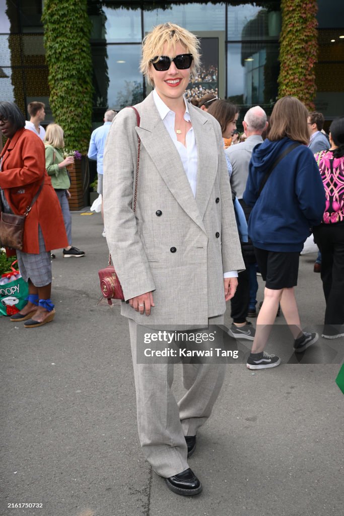 Celebrity Sightings At Wimbledon 2024 - Day 12