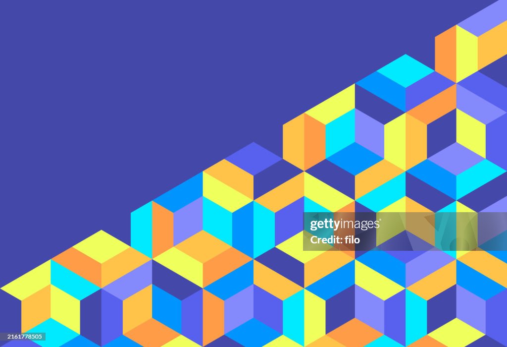 Modern Cube Background Pattern High-Res Vector Graphic - Getty Images
