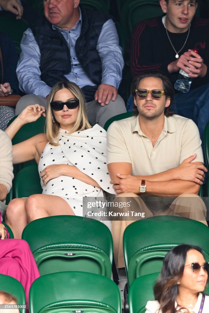 Celebrity Sightings At Wimbledon 2024 - Day 12