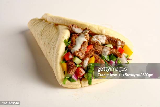 high angle view of food in plate,guatemala - tortilla dish stock pictures, royalty-free photos & images