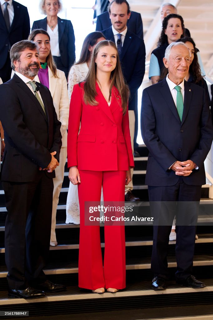 Princess Leonor Visits Portugal