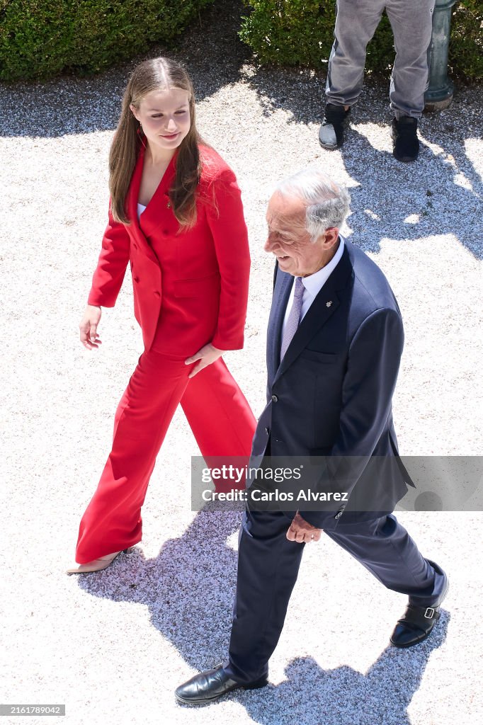 Princess Leonor Visits Portugal