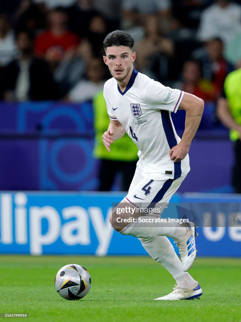 Declan Rice For England Declan Rice of England during the EURO match between Spain v England ...
