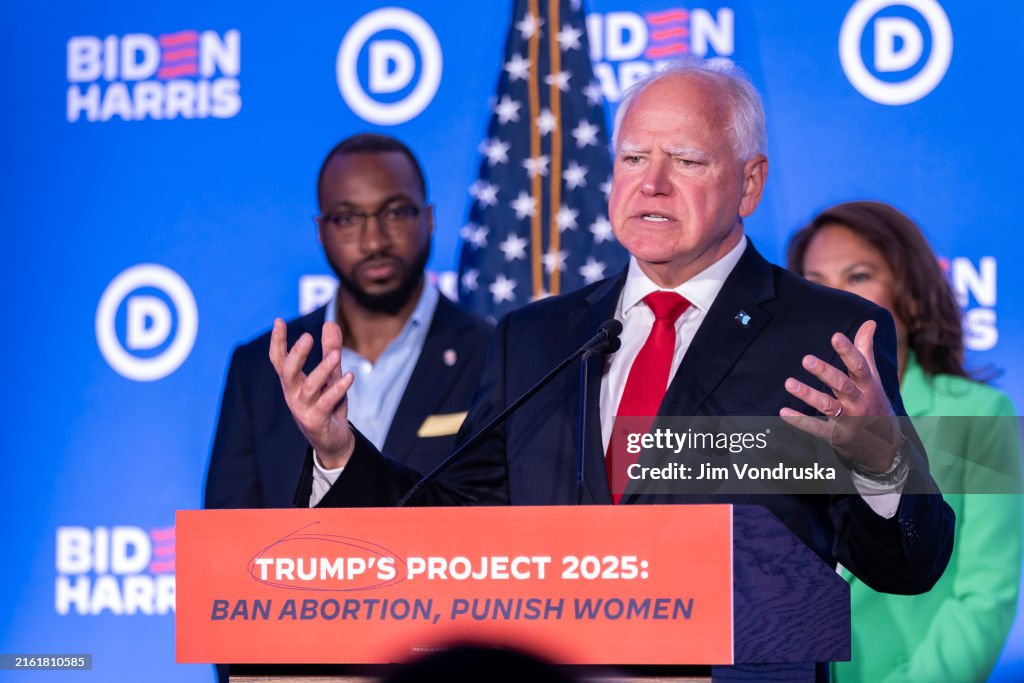 Biden Campaign Holds Milwaukee Press Conferences On Trump Agenda