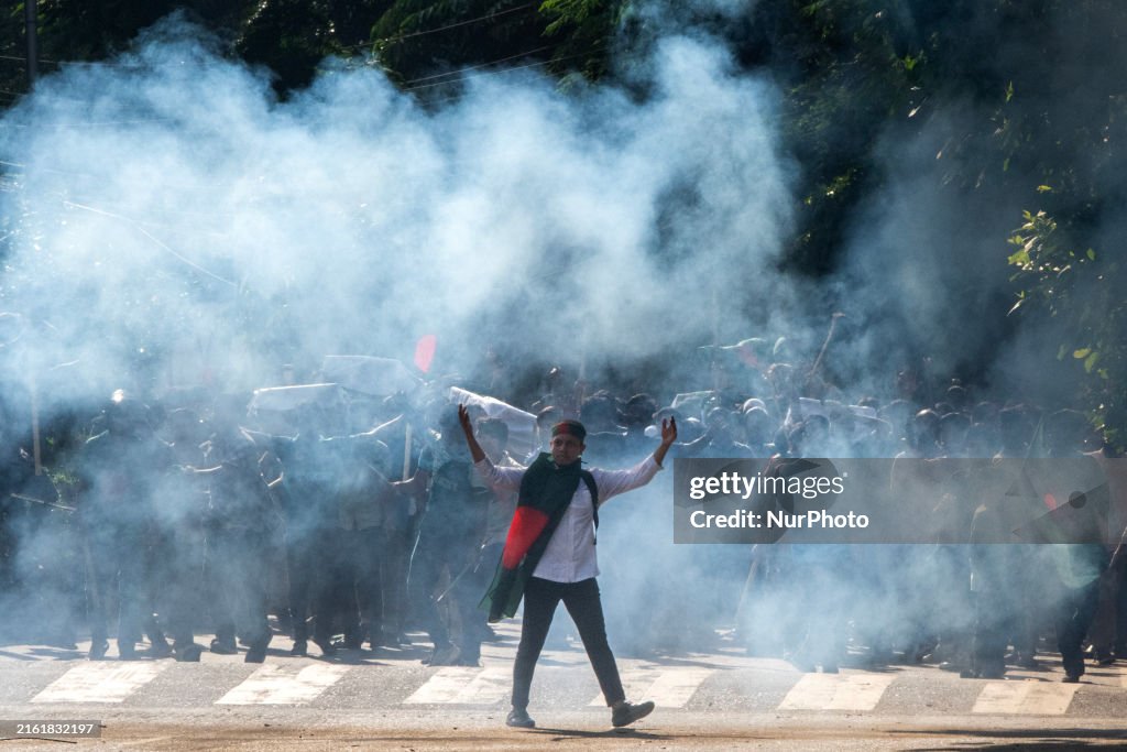 Anti-quota Protest In Dhaka
