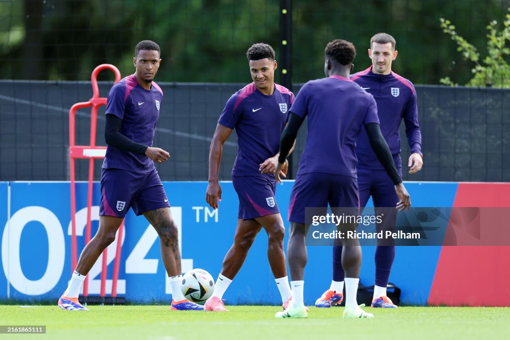 England Training Session And Press Conference: Final - UEFA EURO 2024