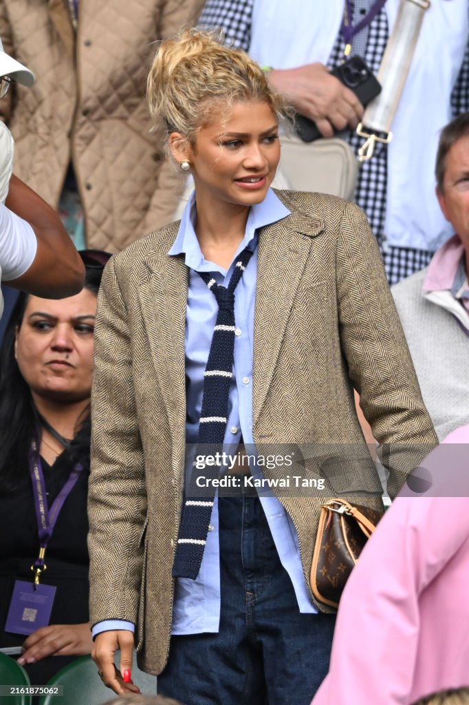 Celebrity Sightings At Wimbledon 2024 - Day 13