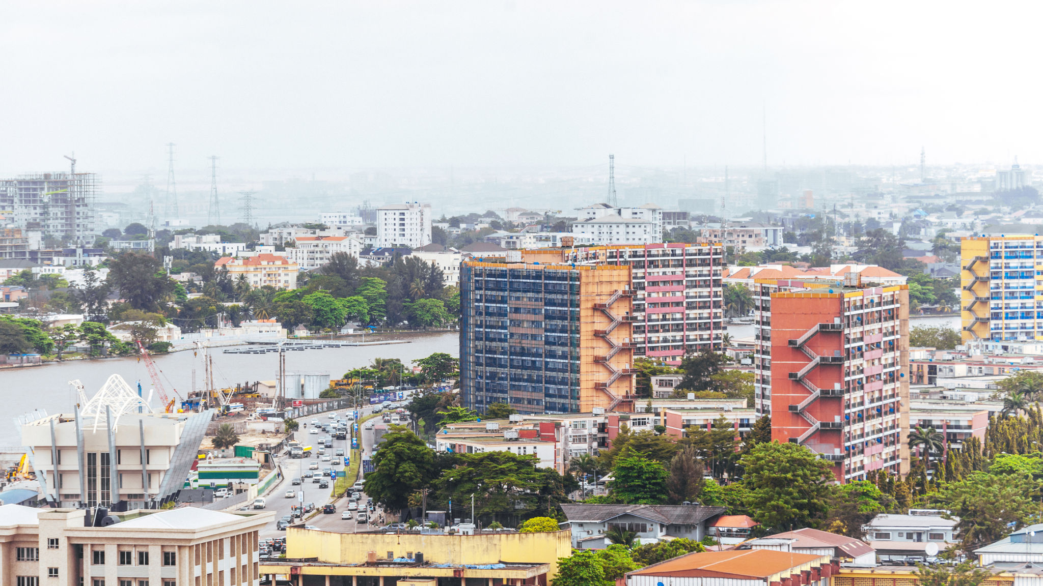 African city - Lagos, Nigeria African city - Lagos, Nigeria