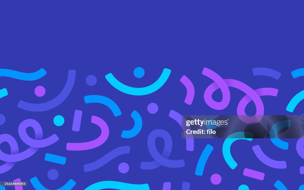 Party Celebration Confetti Abstract Background