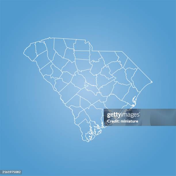 Sc Map Profile 160 South Carolina Map Drawing Stock Photos, High-Res Pictures, and ...