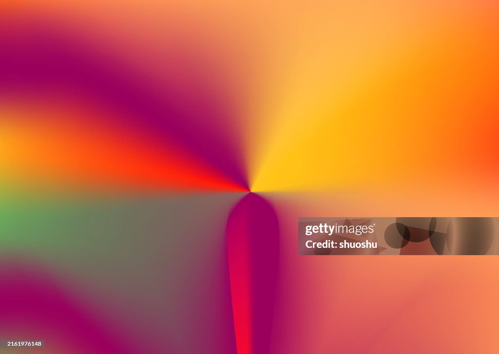 Radially Diffuse Color Abstract Radial Colors Gradient Background High-Res Vector Graphic ...
