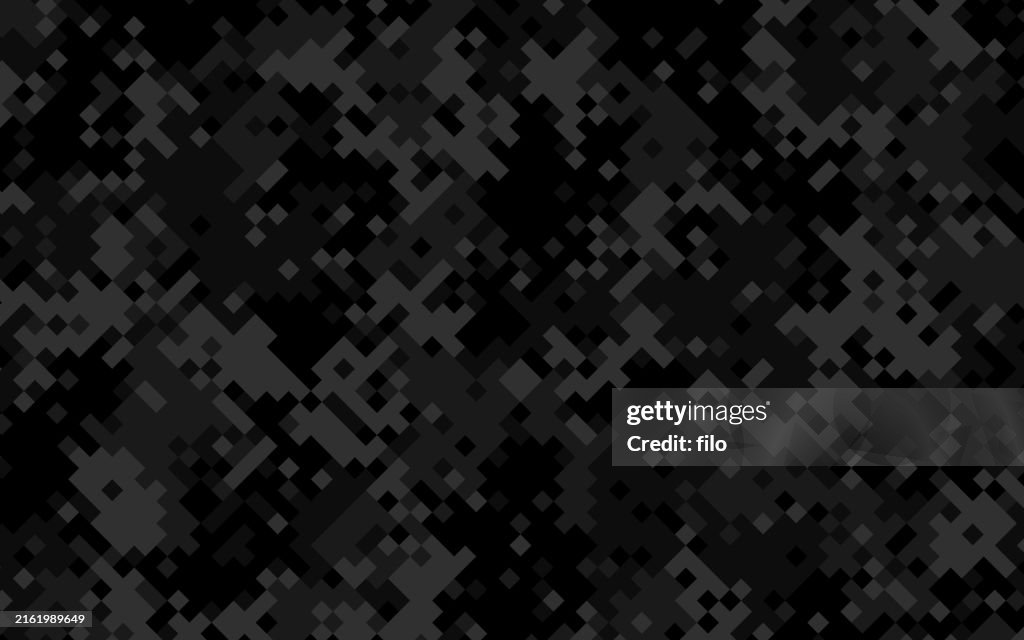 Dark Camouflage Pattern Background