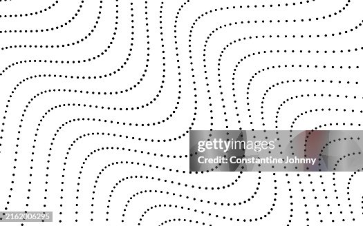 Abstract Dotted Wave Pattern Design Abstract Dotted Wave Pattern Design