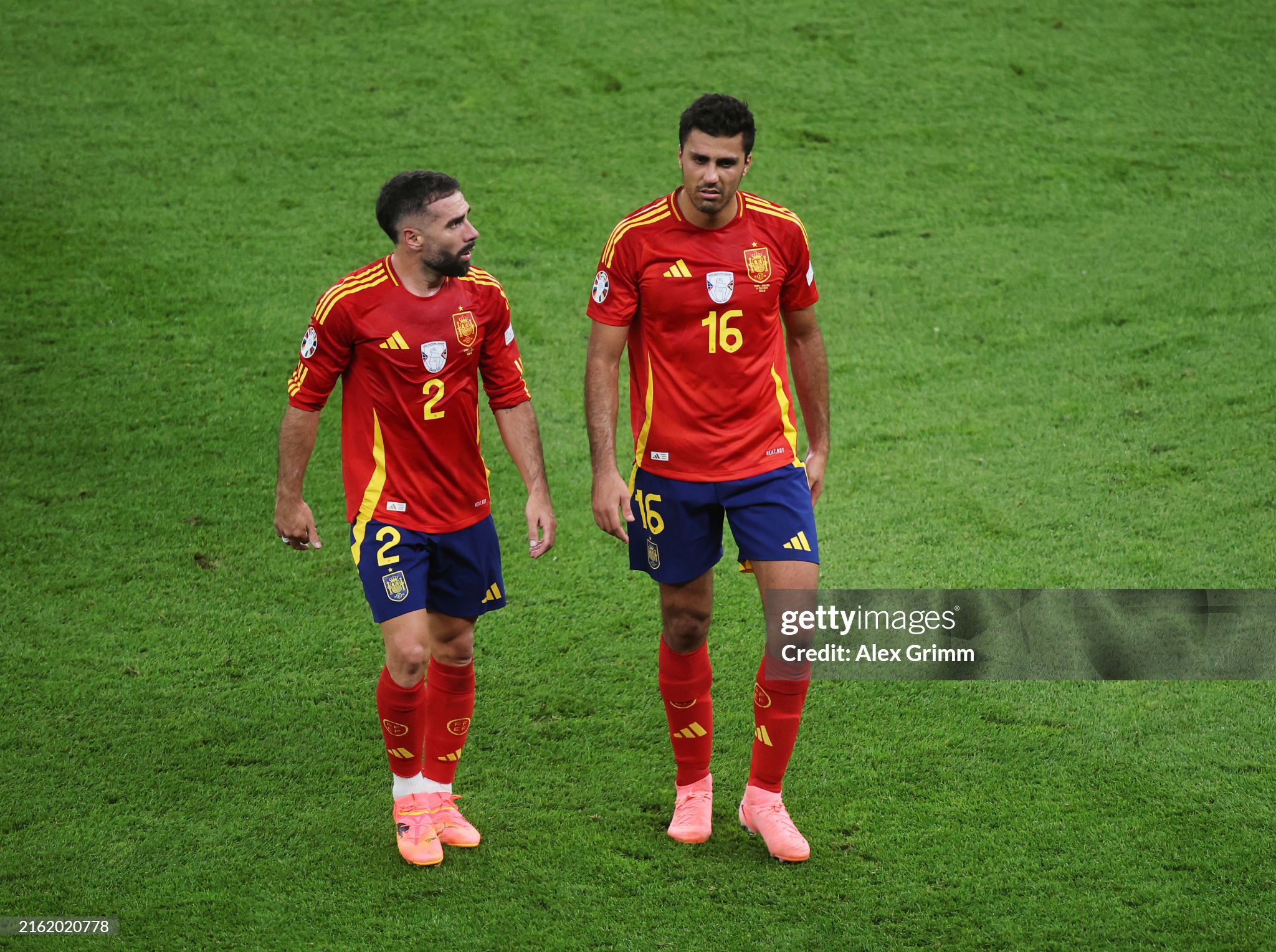 Rodri and Carvajal recalled for Spain immediately after knee injuries