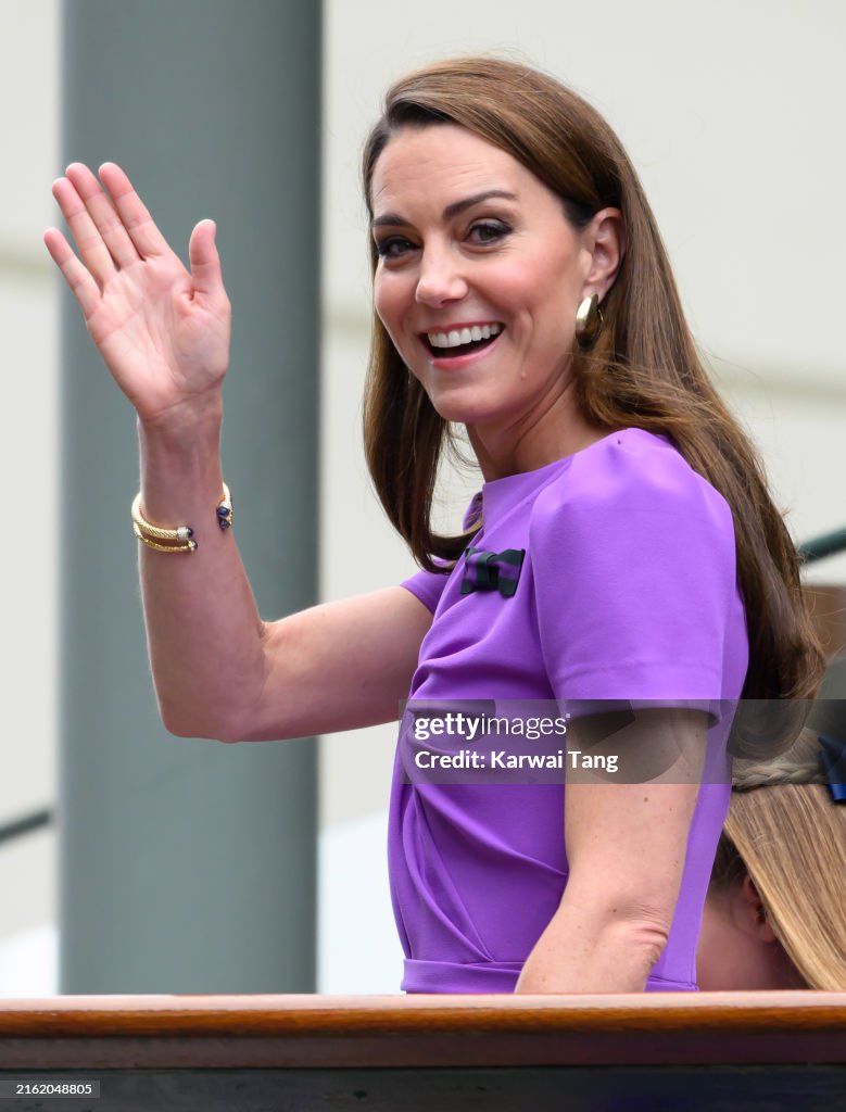 Celebrity Sightings At Wimbledon 2024 - Day 14