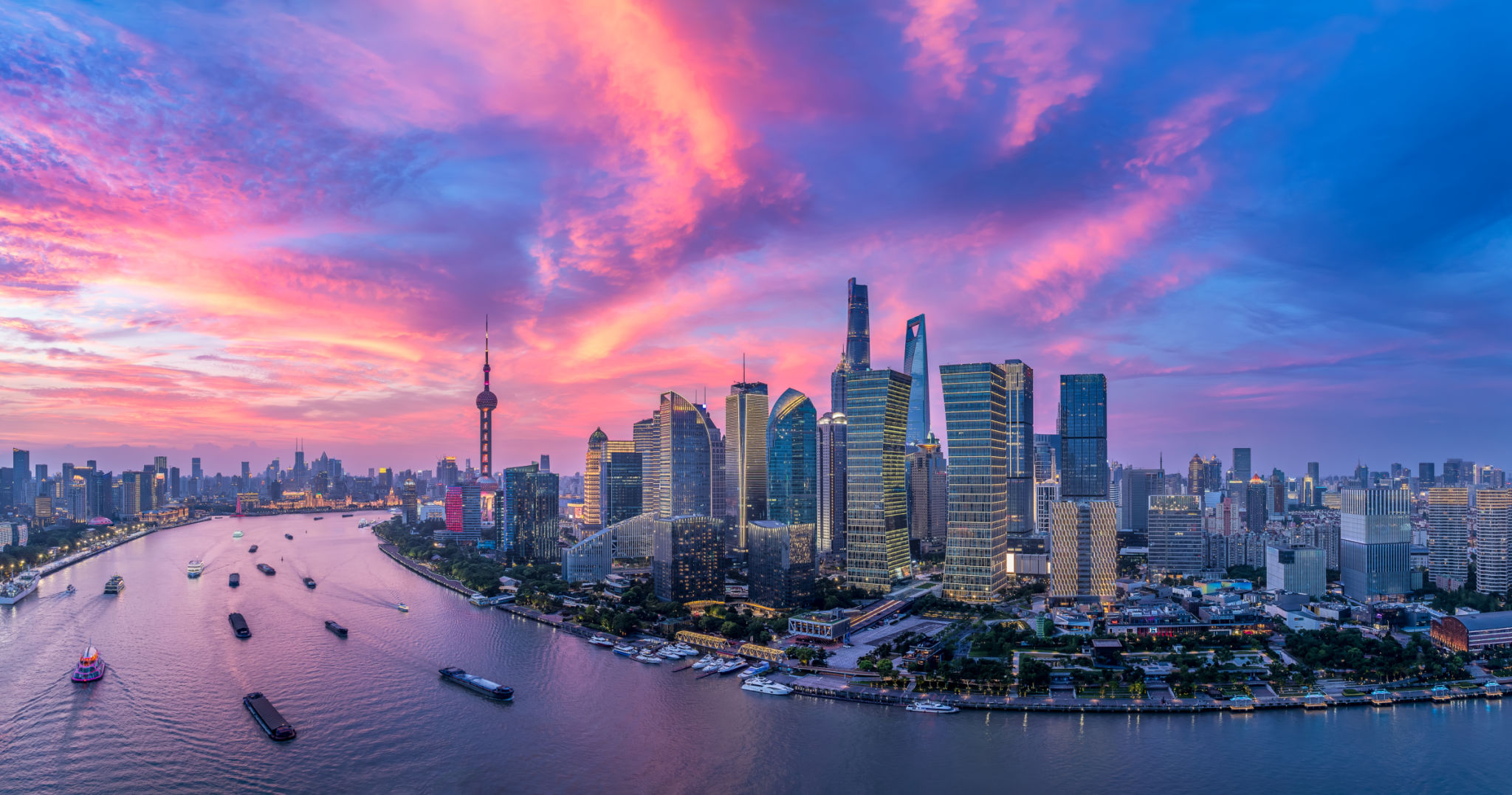 shanghai skyline