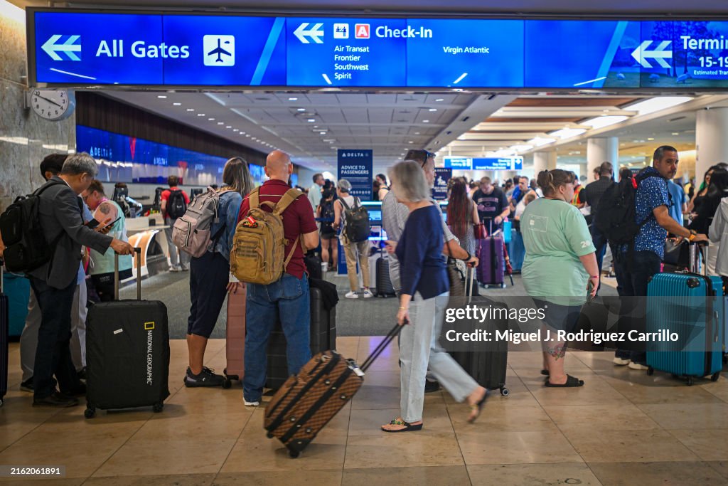 Major IT Outage Grounds Flights And Impacts Businesses Globally