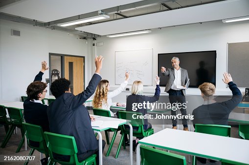 Class participation in London secondary school Class participation in London secondary school