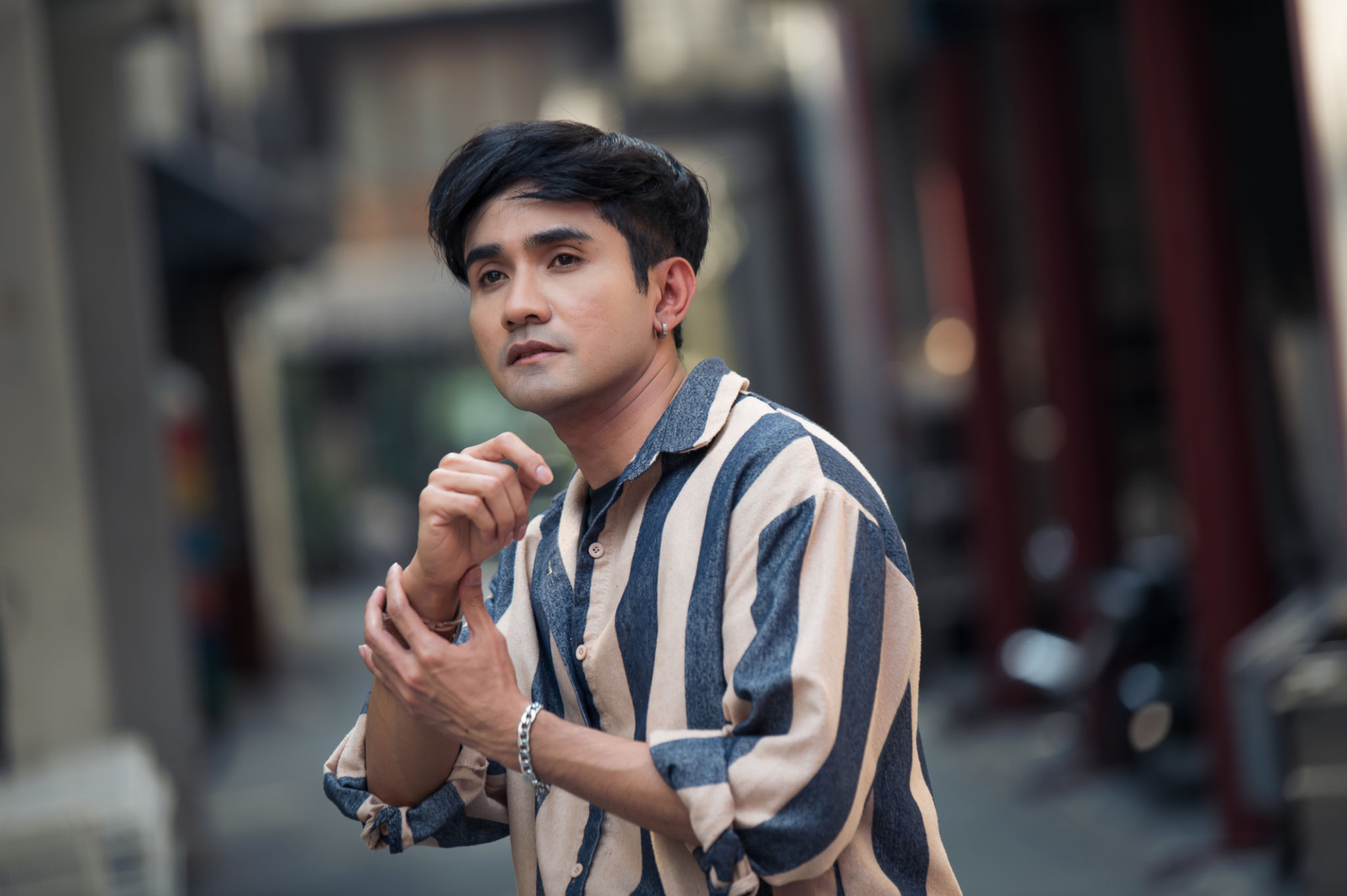 Portrait of young Asian man Portrait of young Asian man