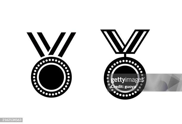 ilustrações de stock, clip art, desenhos animados e ícones de medals icon. - medalha