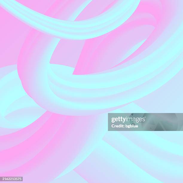 fluid abstract design with pink gradient - trendy background - pastel gradient vector stock illustrations