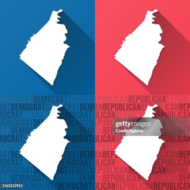 jefferson county, west virginia. maps on blue and red backgrounds - charles town west virginia stock illustrations