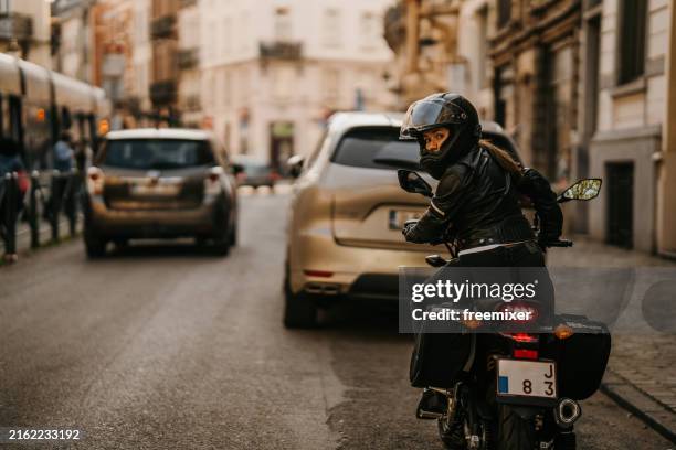 1,253 Motorcycle Rider Back Stock Photos, High-Res Pictures, and Images ...