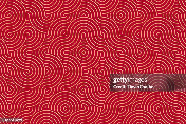japanese pattern background - east asian culture stock pictures, royalty-free photos & images