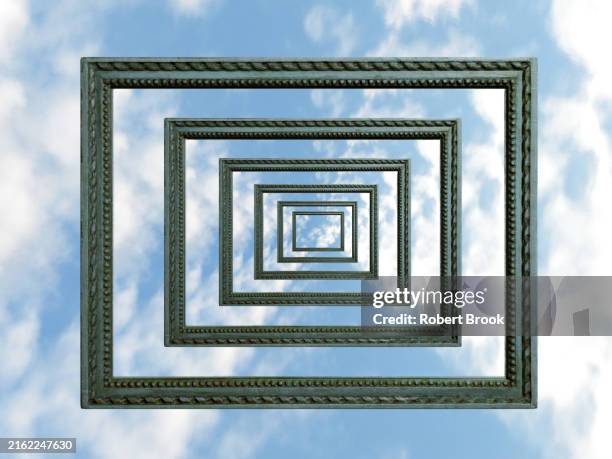 frames within frames - the bigger picture stock pictures, royalty-free photos & images