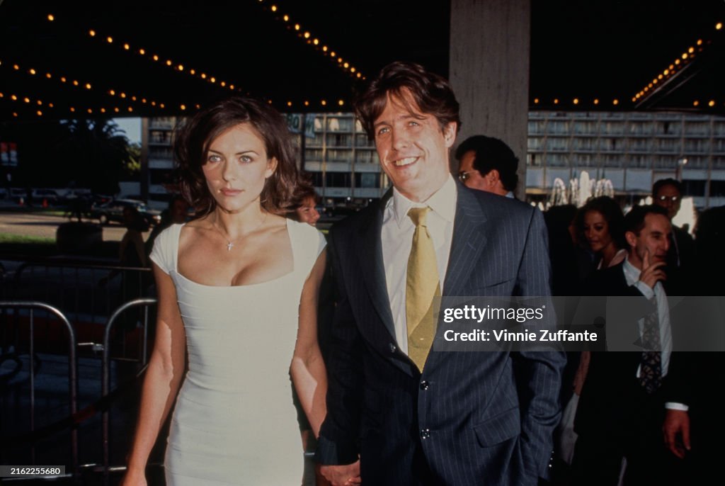 Liz Hurley And Hugh Grant, 1995
