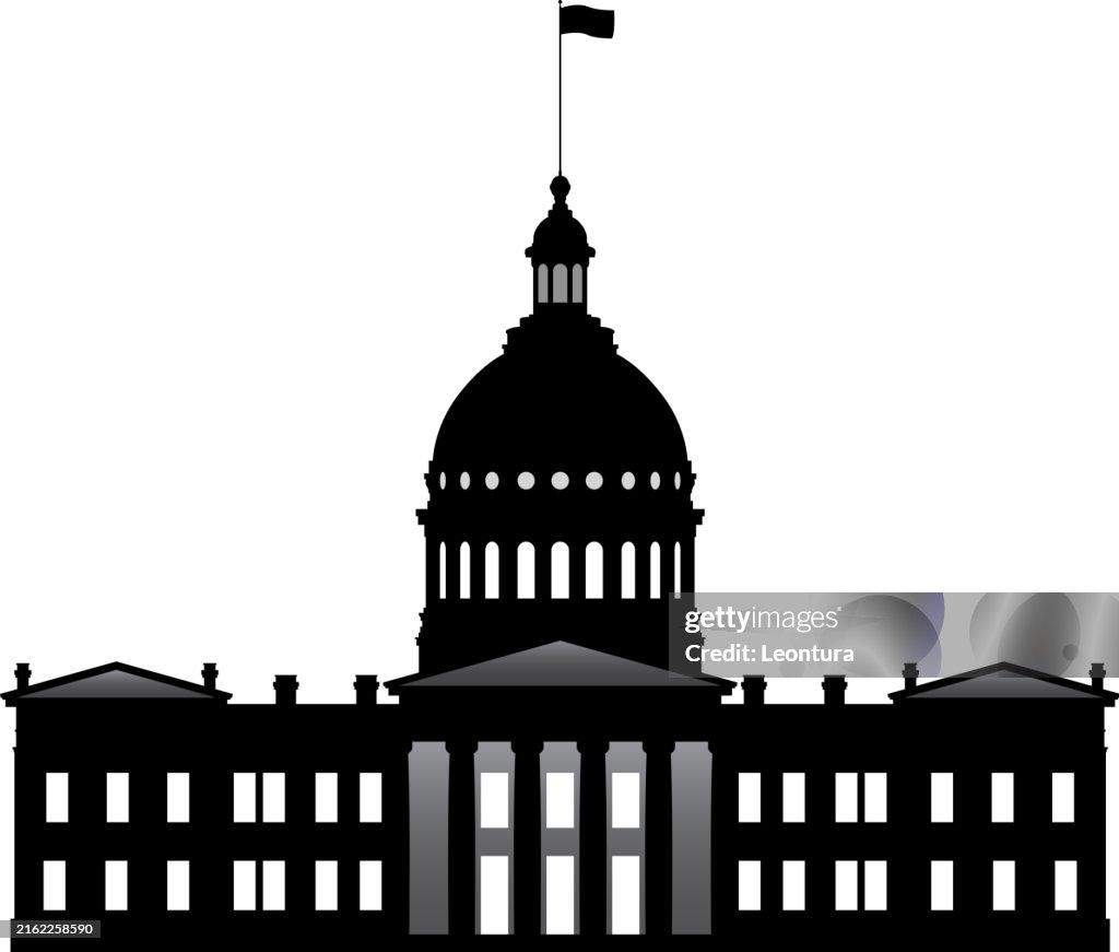 Old Courthouse, Saint Louis Silhouette