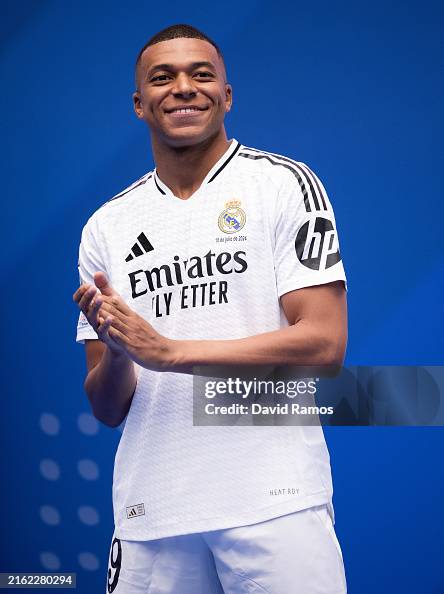 Real Madrid Unveils New Signing Kylian Mbappe Real Madrid Unveils New Signing Kylian Mbappe