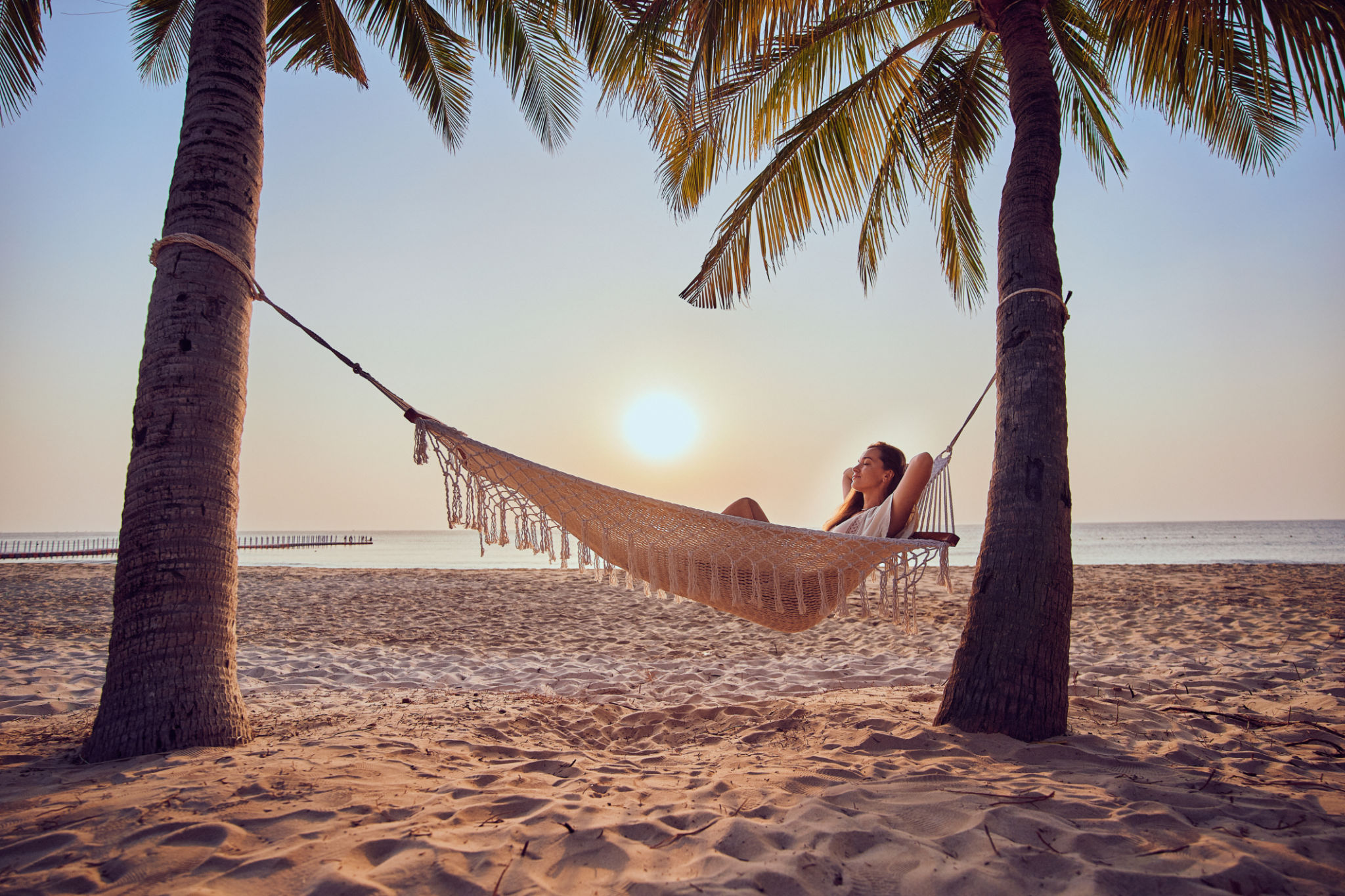 relaxing beach