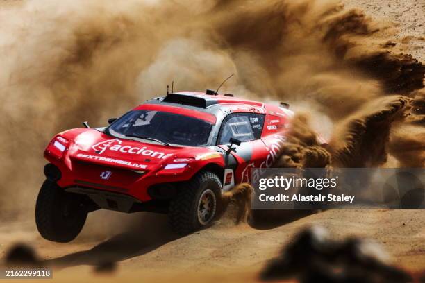 Laia Sanz / Fraser McConnell , Acciona | Sainz XE Team during the Saudi Arabia on February 16, 2024.